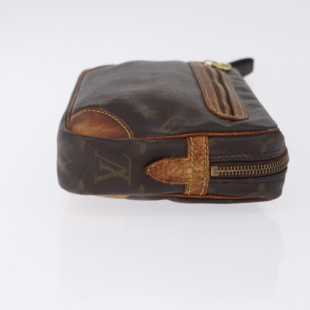 LOUIS VUITTON Monogram Marly Dragonne GM Clutch Bag M51825 LV Auth BA14882