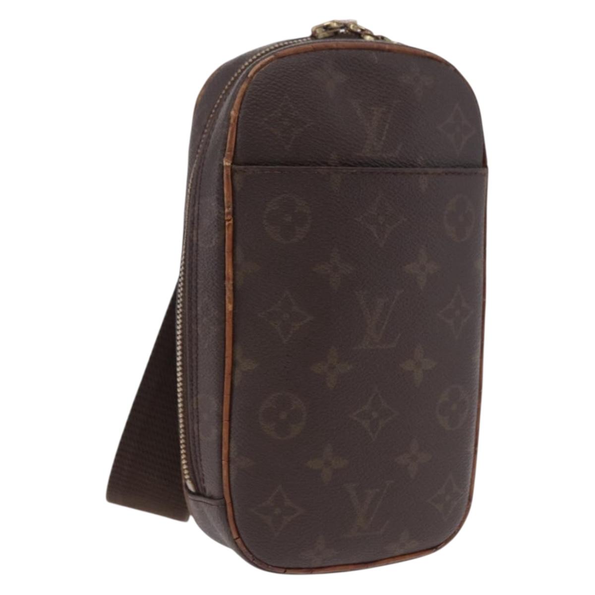 LOUIS VUITTON Monogram Pochette Gange Shoulder Bag M51870 LV Auth BA14902