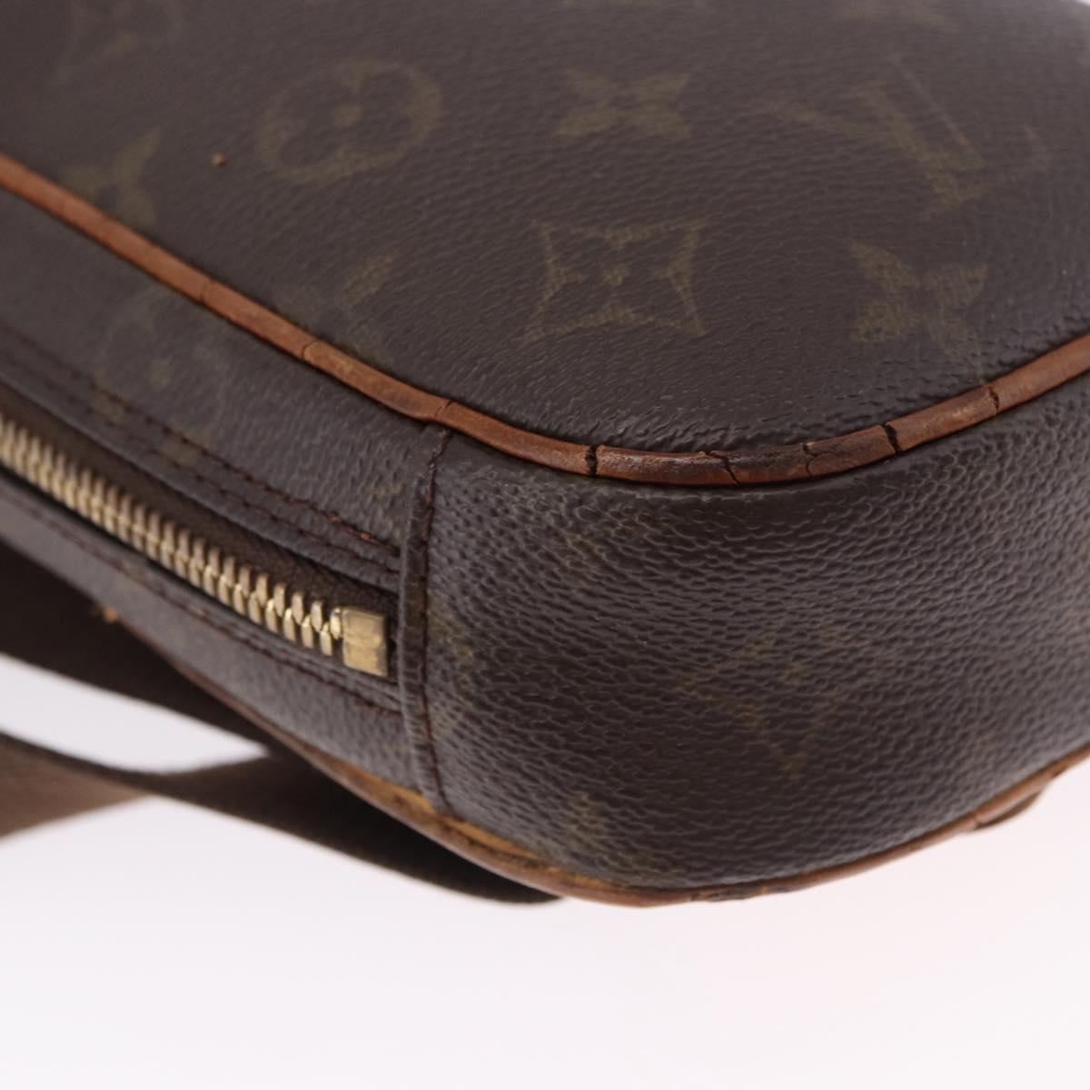 LOUIS VUITTON Monogram Pochette Gange Shoulder Bag M51870 LV Auth BA14902