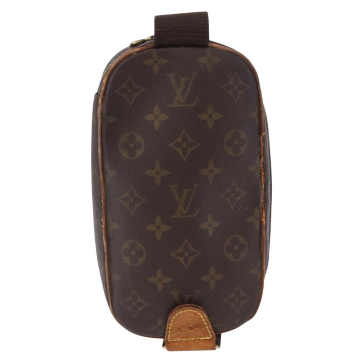 LOUIS VUITTON Monogram Pochette Gange Shoulder Bag M51870 LV Auth BA14902