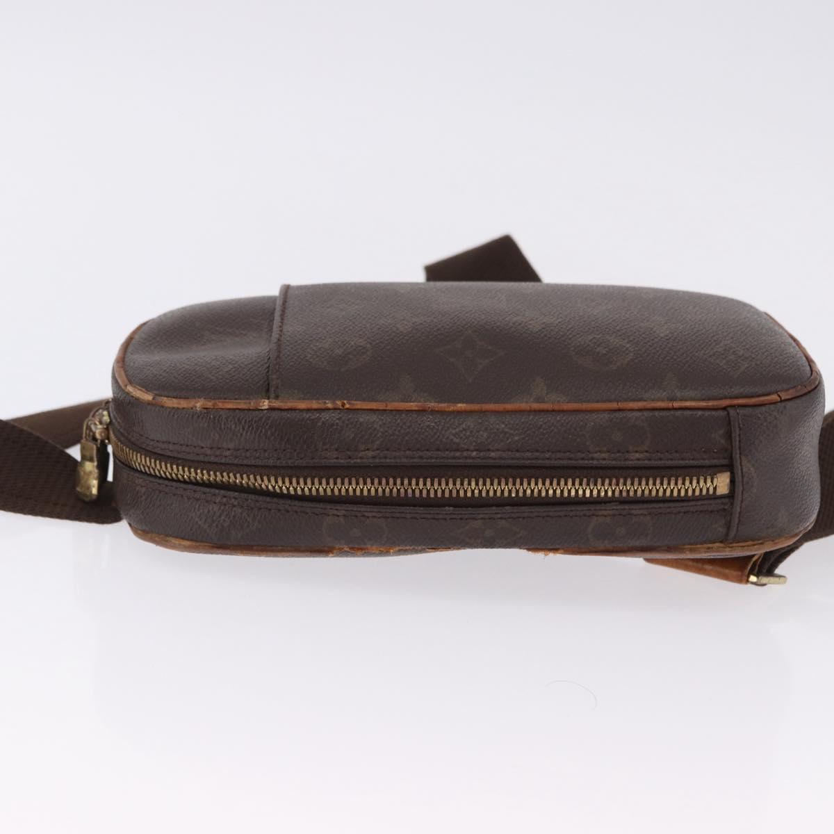 LOUIS VUITTON Monogram Pochette Gange Shoulder Bag M51870 LV Auth BA14902