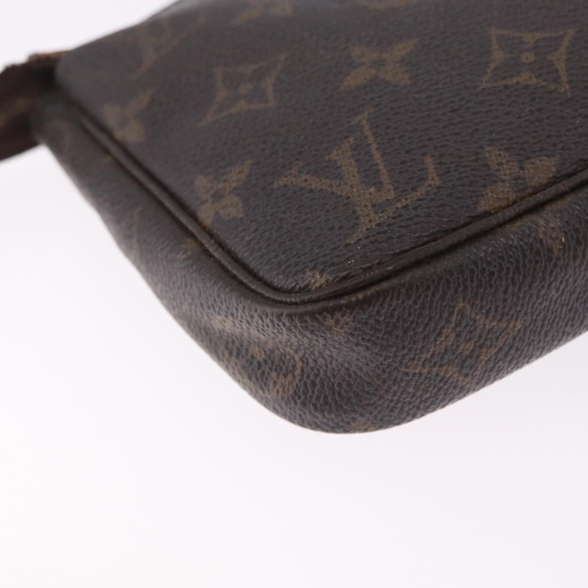 LOUIS VUITTON Monogram Pochette Accessoires Pouch M51980 LV Auth BA14904