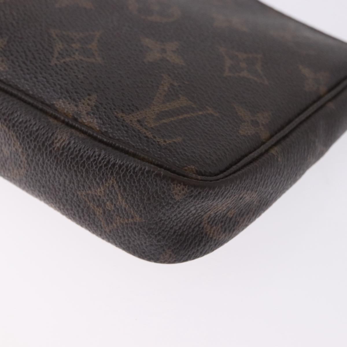 LOUIS VUITTON Monogram Pochette Accessoires Pouch M51980 LV Auth BA14904