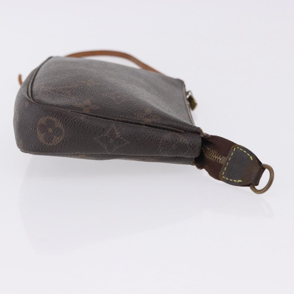 LOUIS VUITTON Monogram Pochette Accessoires Pouch M51980 LV Auth BA14904