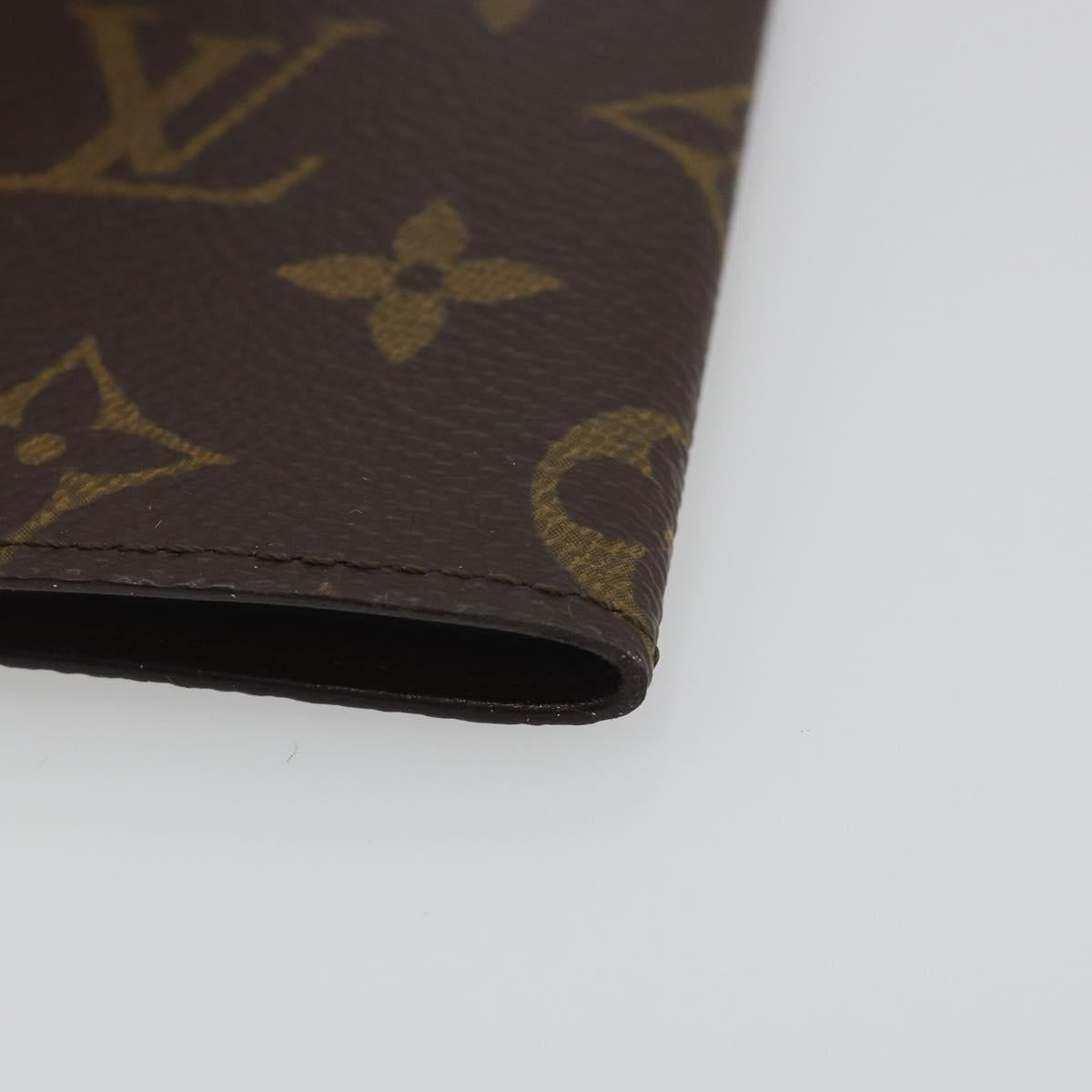 LOUIS VUITTON Monogram Porto Cartes Crdit Pression Card Case M60937 Auth BA14909