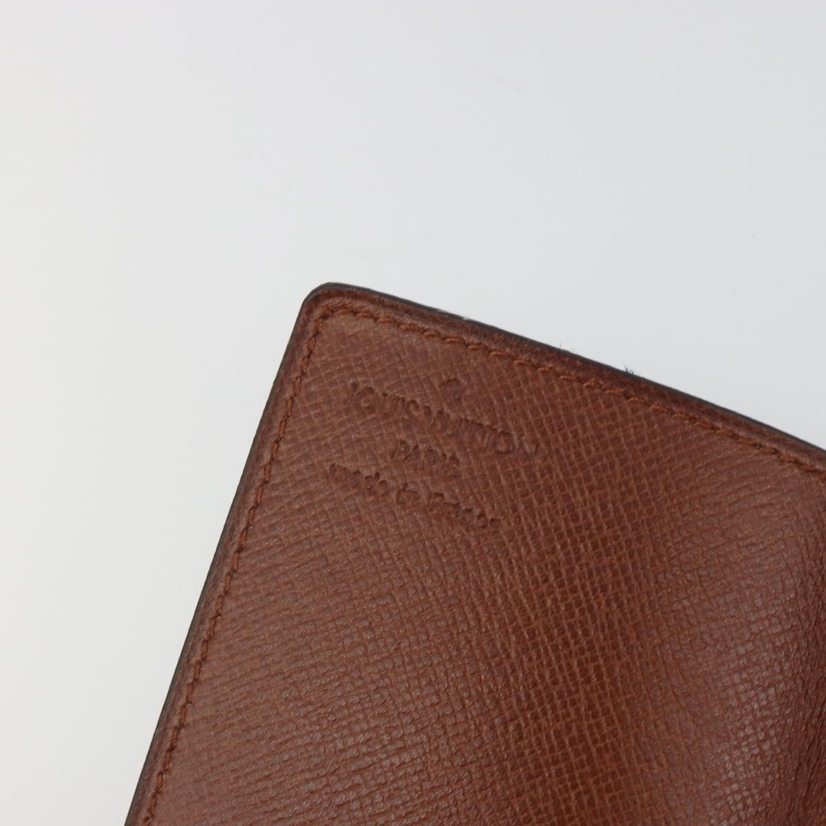 LOUIS VUITTON Monogram Porto Cartes Crdit Pression Card Case M60937 Auth BA14909