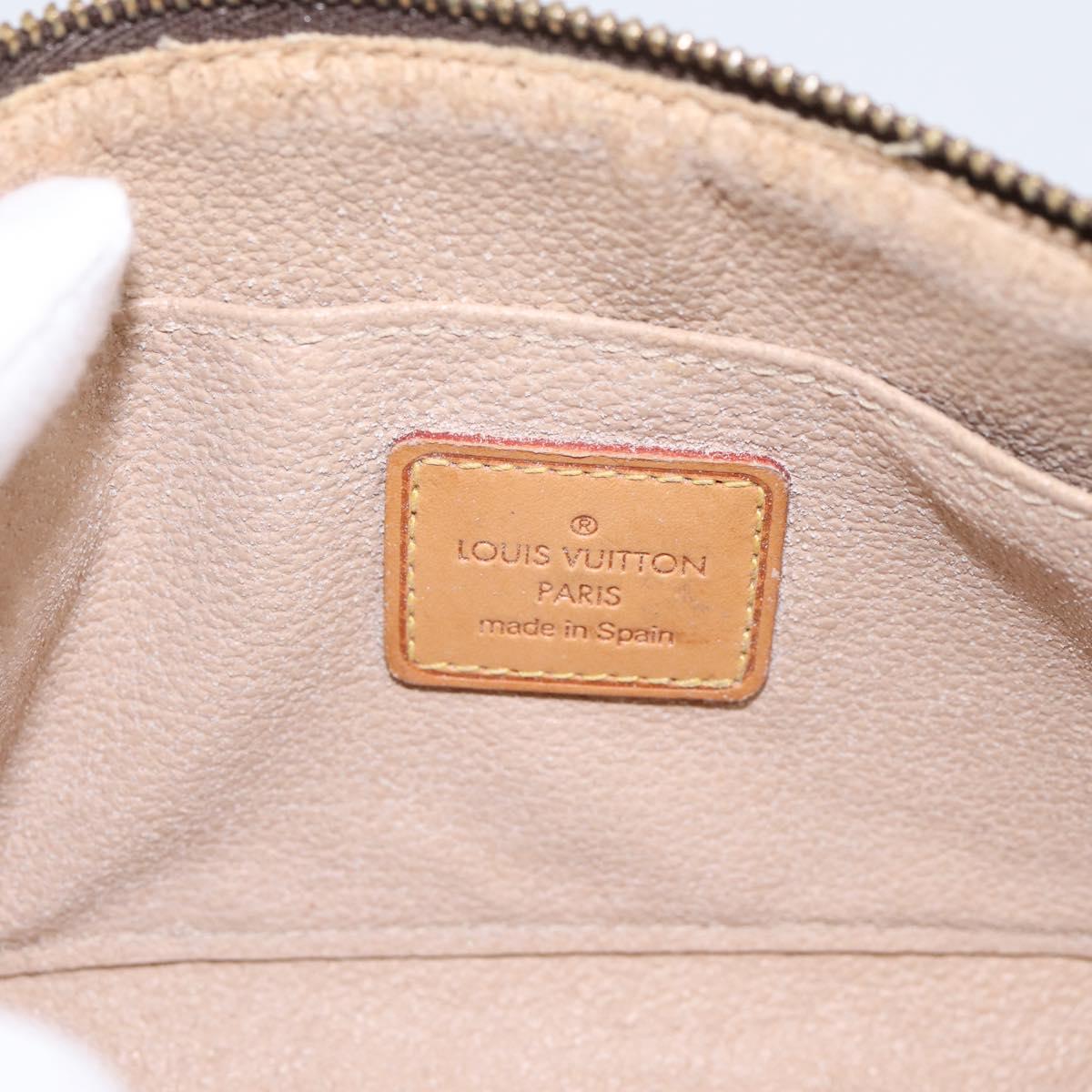LOUIS VUITTON Monogram Pochette Cosmetic PM Pouch M47515 LV Auth BA14915