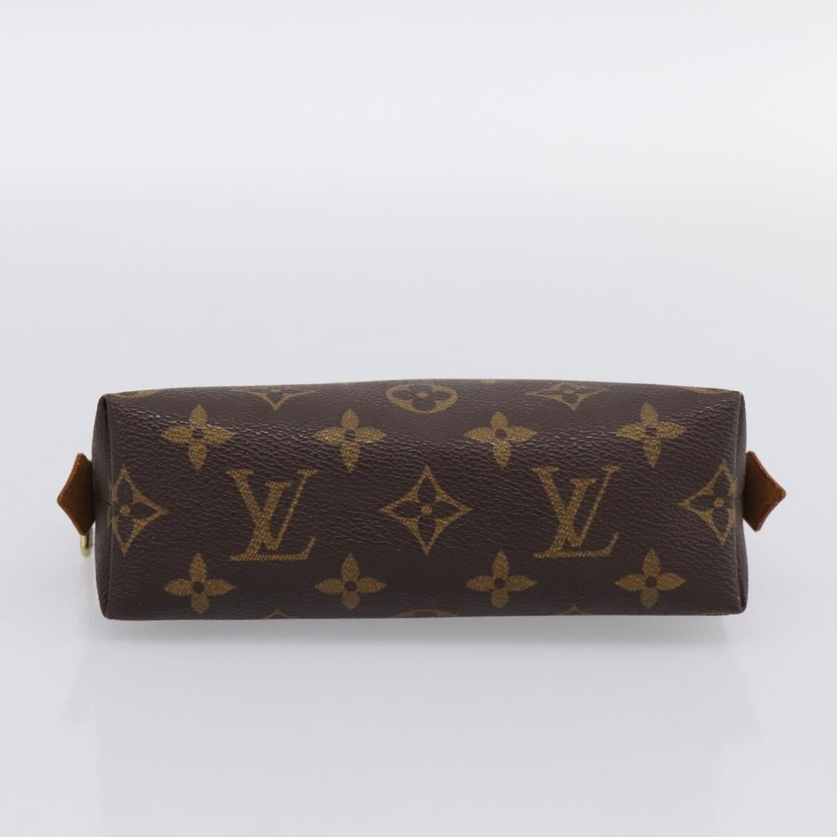 LOUIS VUITTON Monogram Pochette Cosmetic PM Pouch M47515 LV Auth BA14915