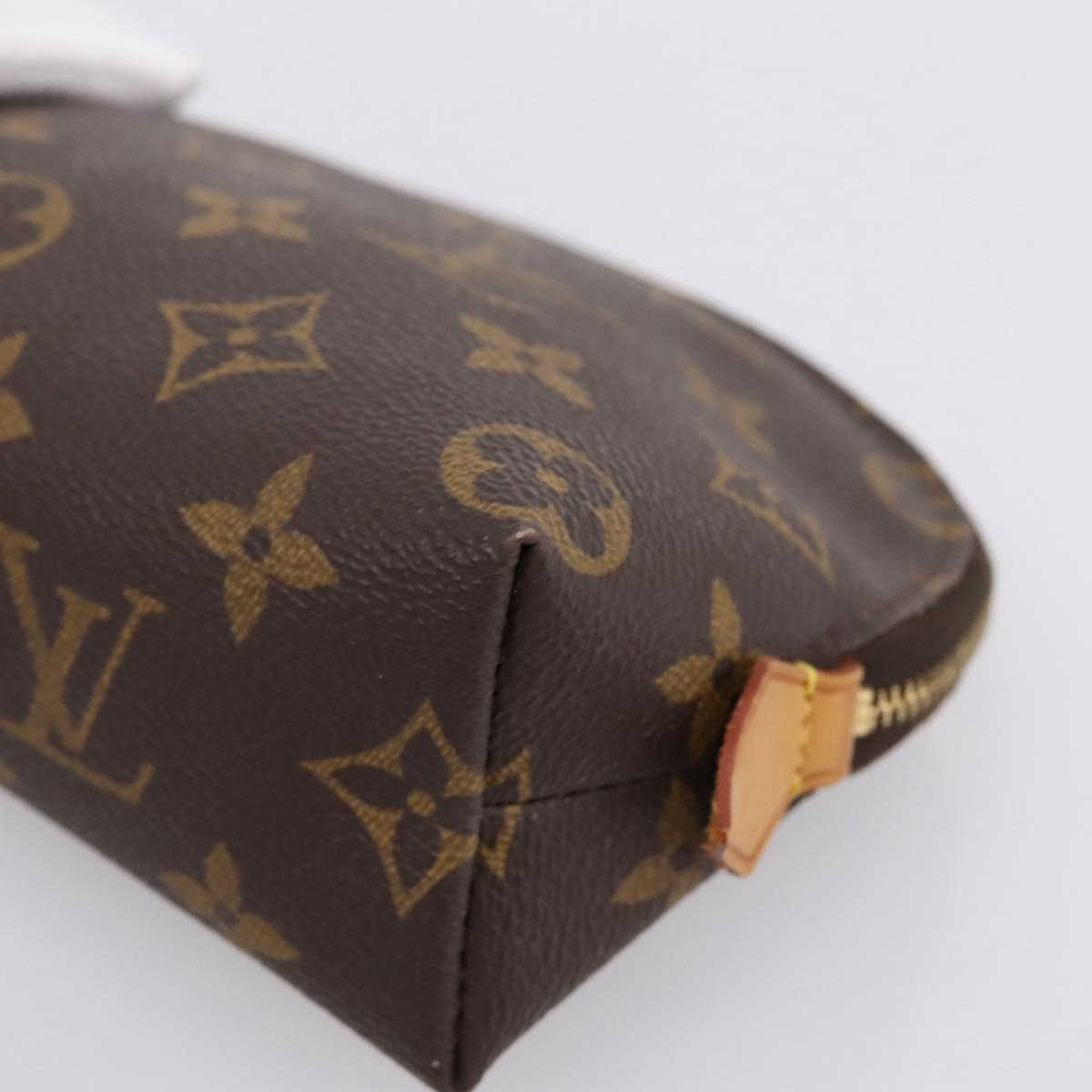 LOUIS VUITTON Monogram Pochette Cosmetic PM Pouch M47515 LV Auth BA14915