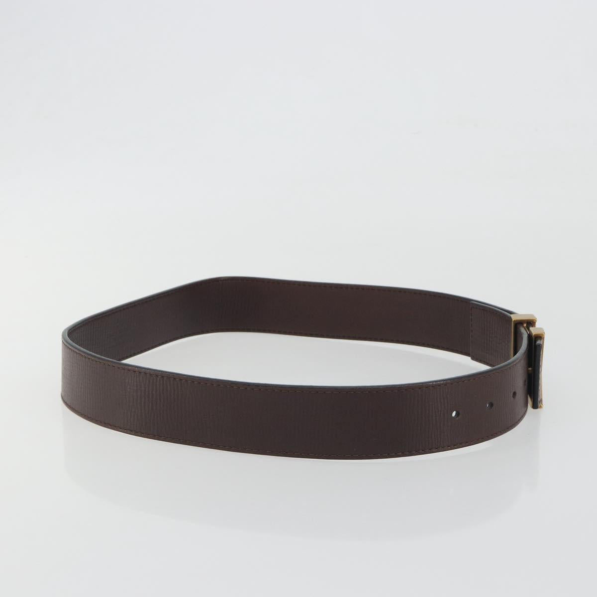 LOUIS VUITTON Utah Ceinture LV Initials Belt ""80/32"" M6902U Auth BA14918
