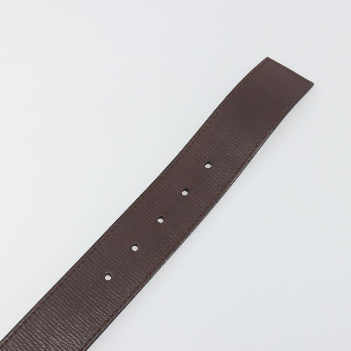 LOUIS VUITTON Utah Ceinture LV Initials Belt ""80/32"" M6902U Auth BA14918