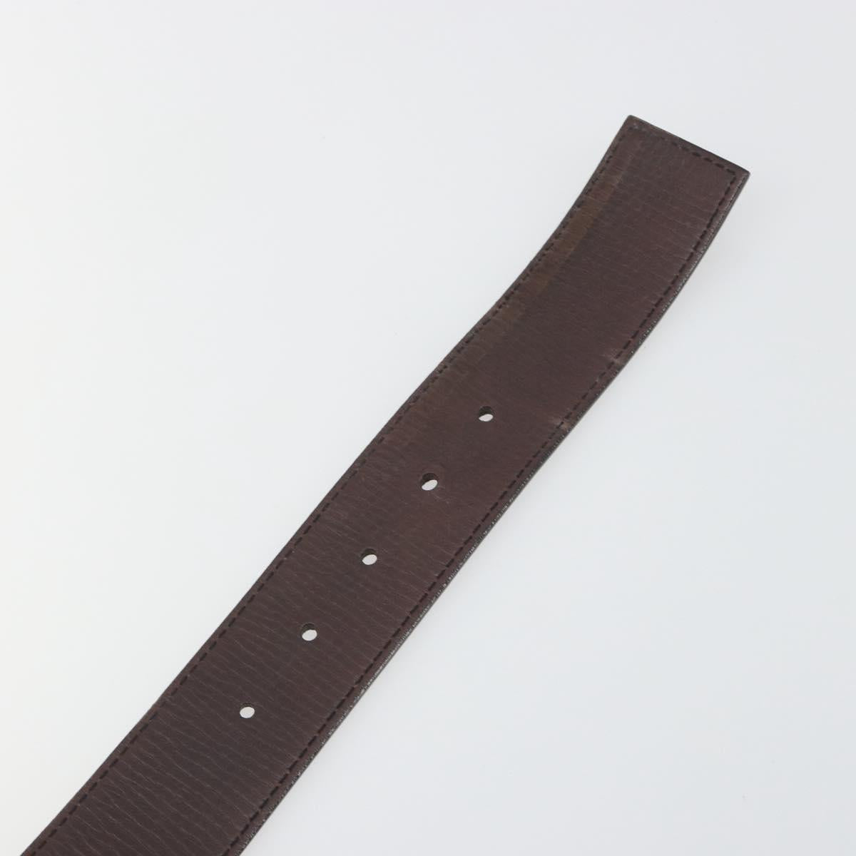 LOUIS VUITTON Utah Ceinture LV Initials Belt ""80/32"" M6902U Auth BA14918