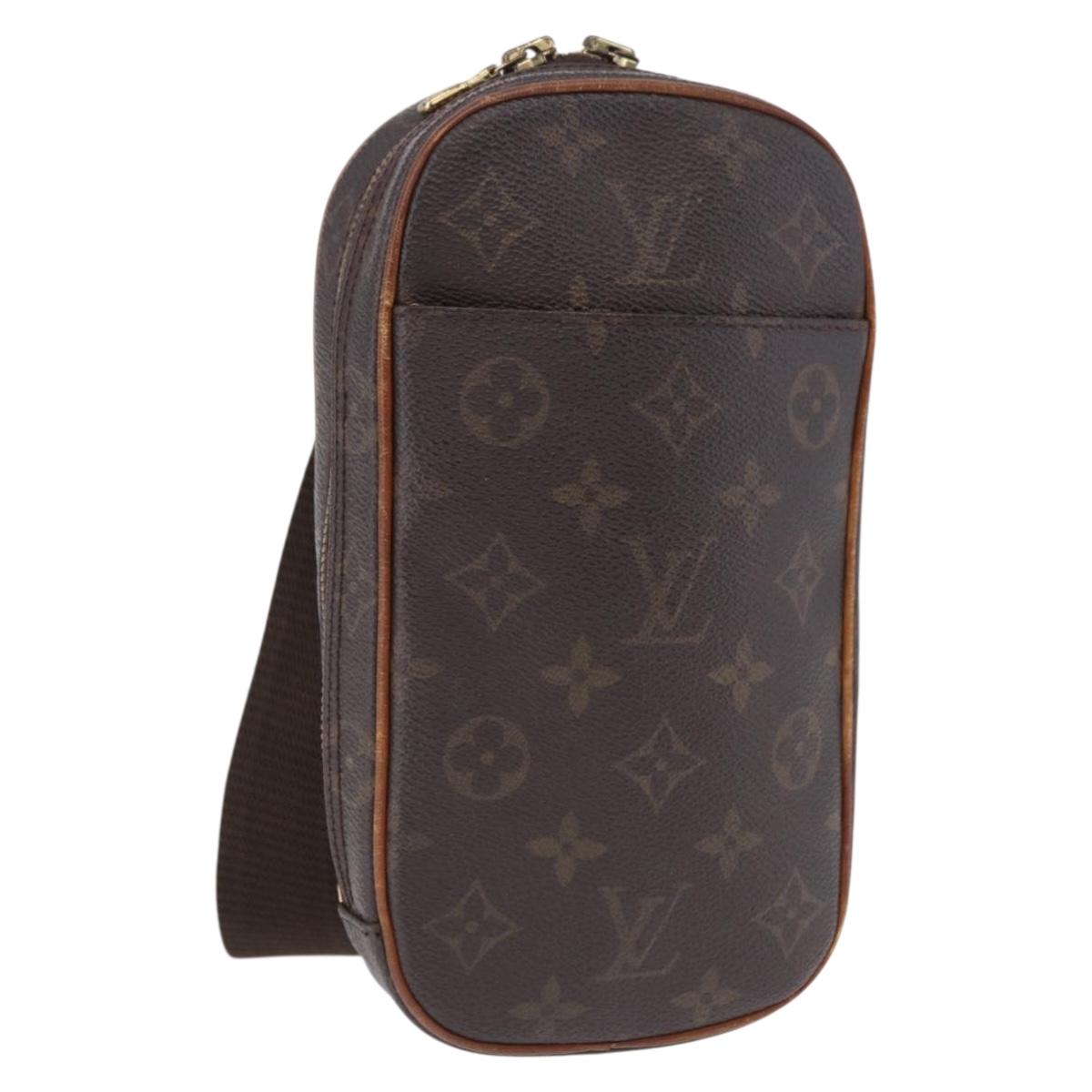 LOUIS VUITTON Monogram Pochette Gange Shoulder Bag M51870 LV Auth BA14920