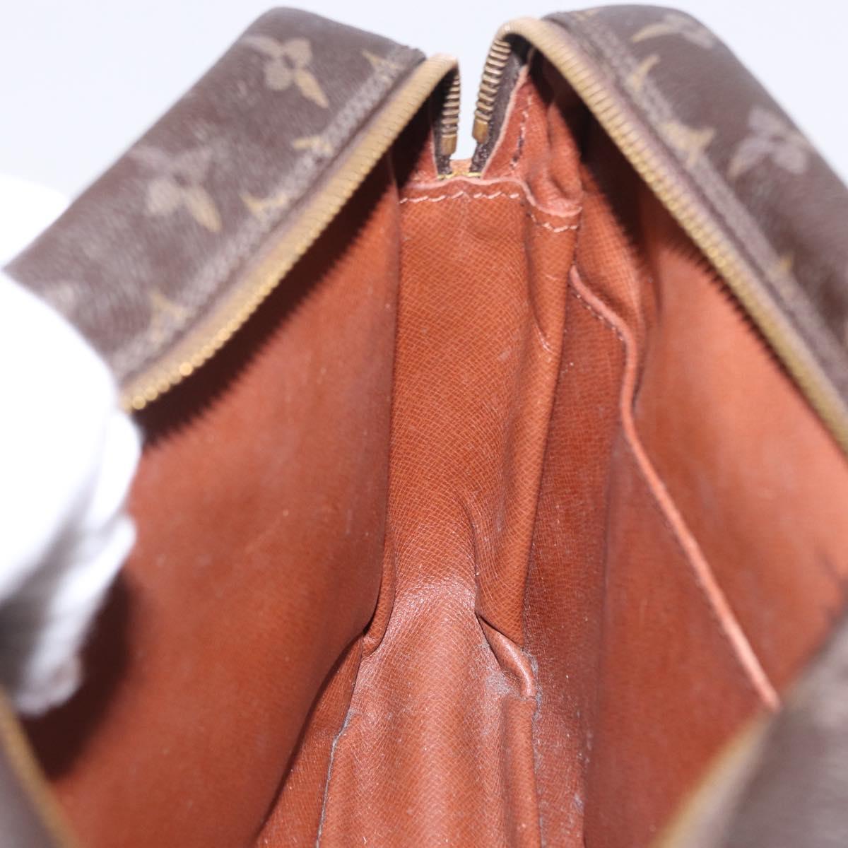 LOUIS VUITTON Monogram Compiegne 28 Clutch Bag M51845 LV Auth BA14929