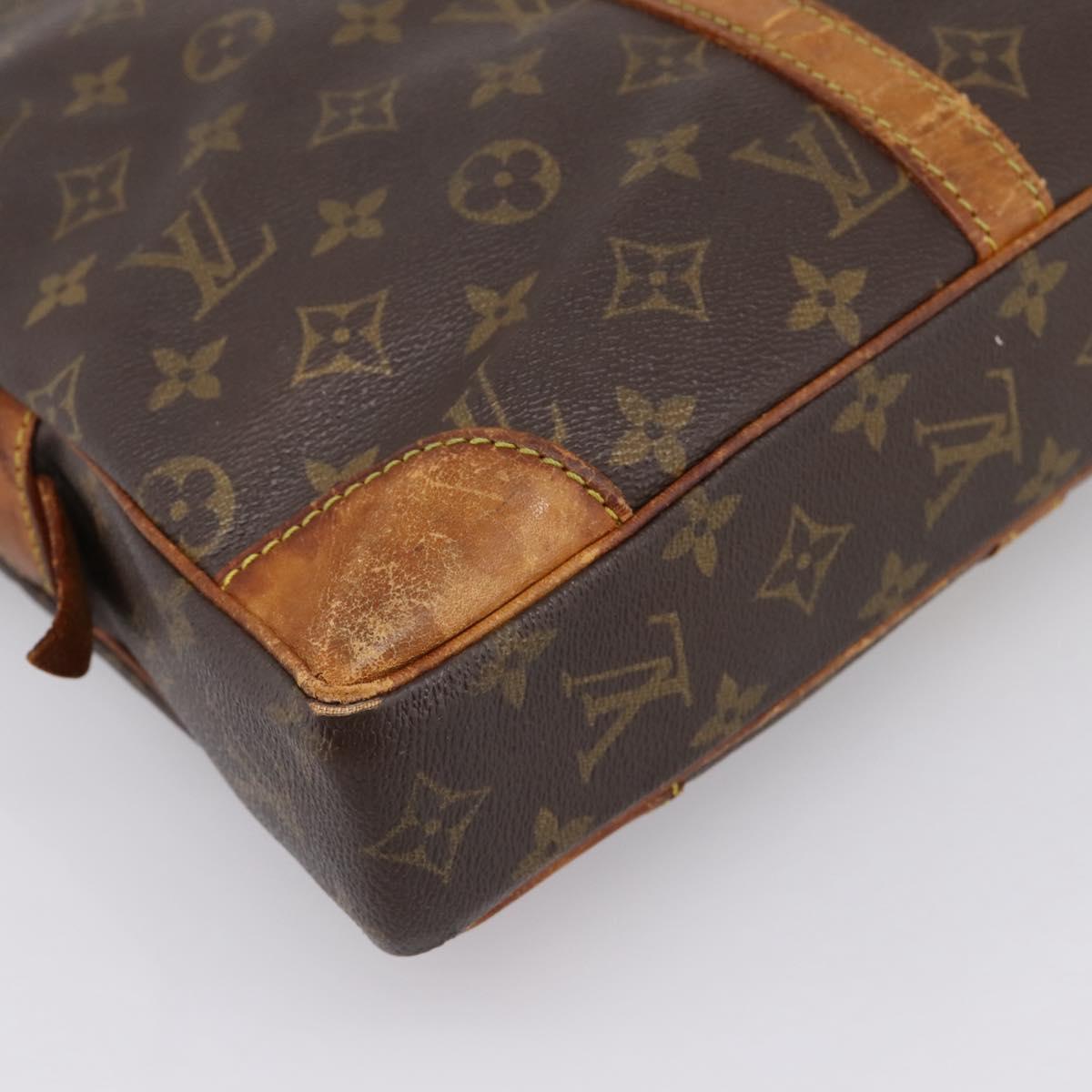 LOUIS VUITTON Monogram Porte Documents Voyage Business Bag M53361 Auth BA14947