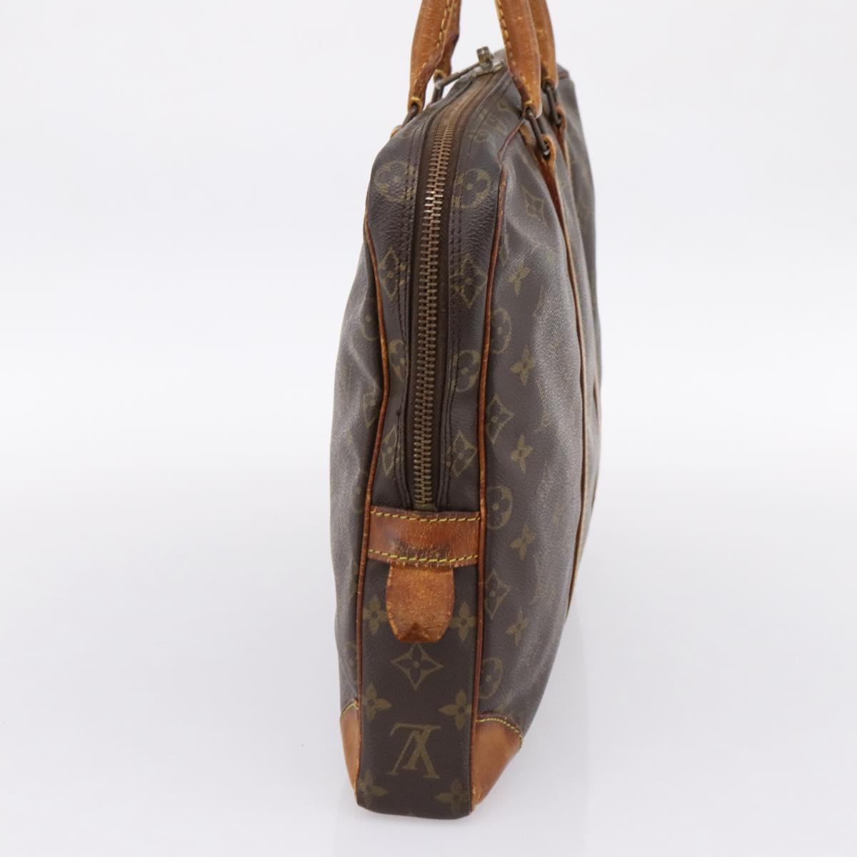 LOUIS VUITTON Monogram Porte Documents Voyage Business Bag M53361 Auth BA14947