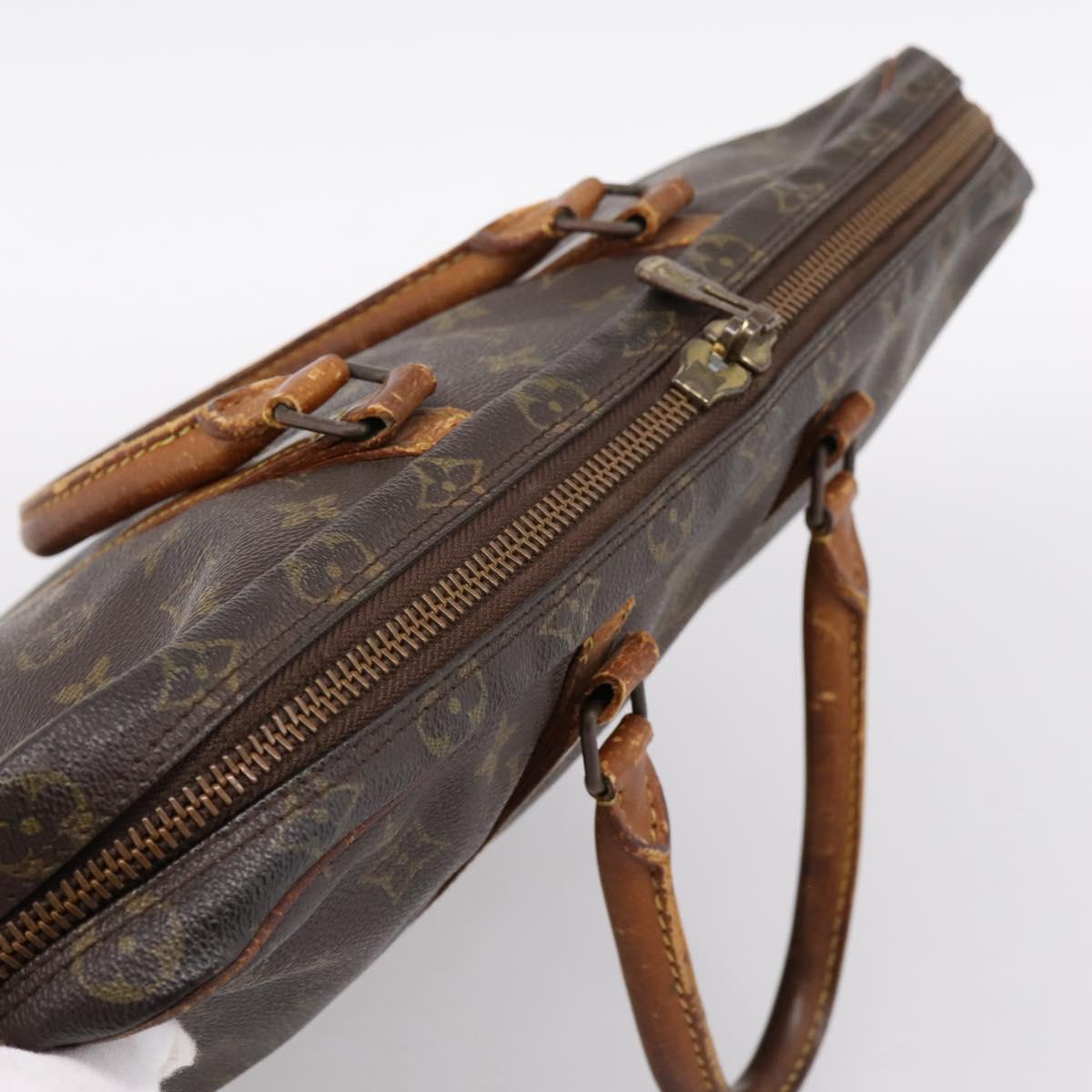 LOUIS VUITTON Monogram Porte Documents Voyage Business Bag M53361 Auth BA14947