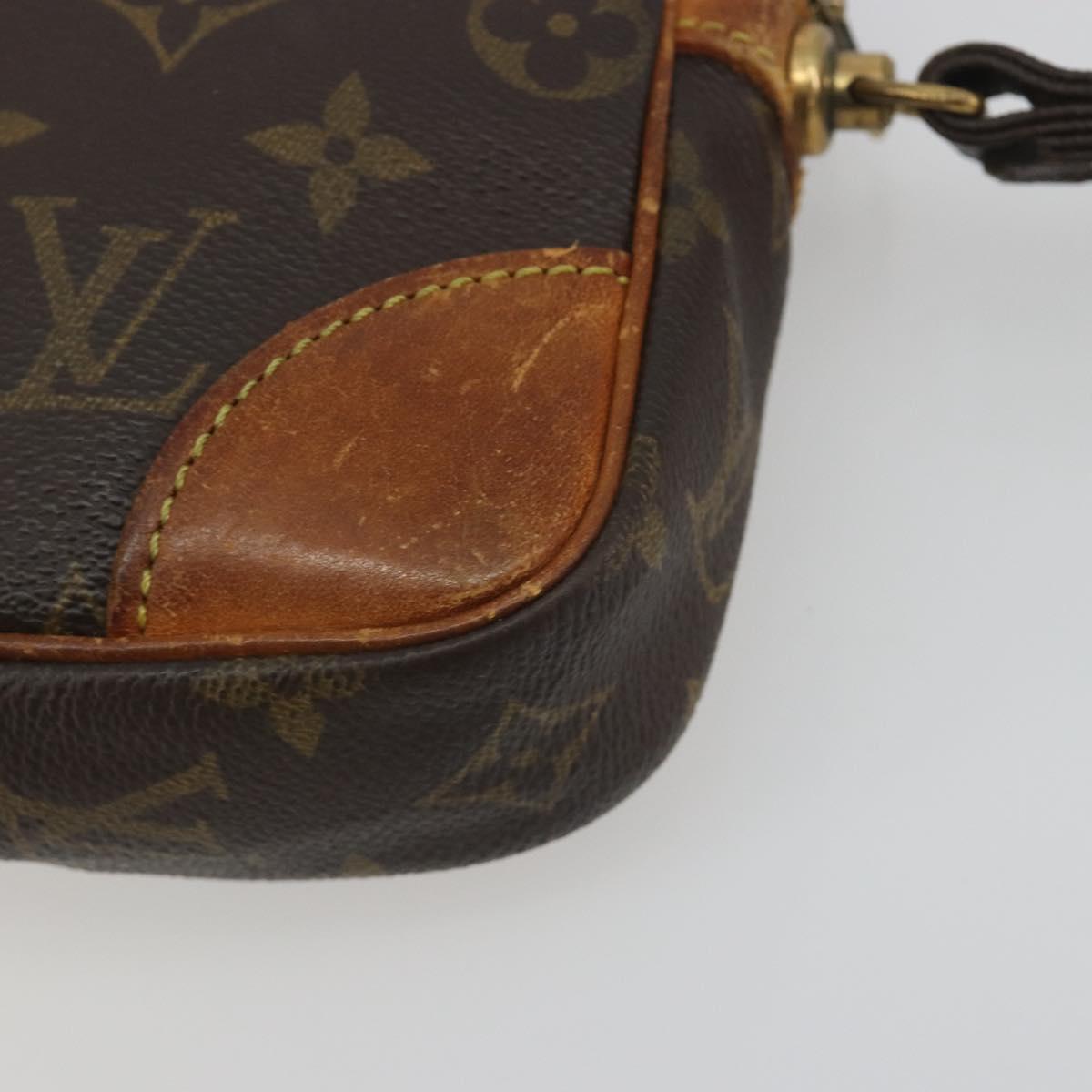 LOUIS VUITTON Monogram Marly Dragonne GM Clutch Bag M51825 LV Auth BA14958