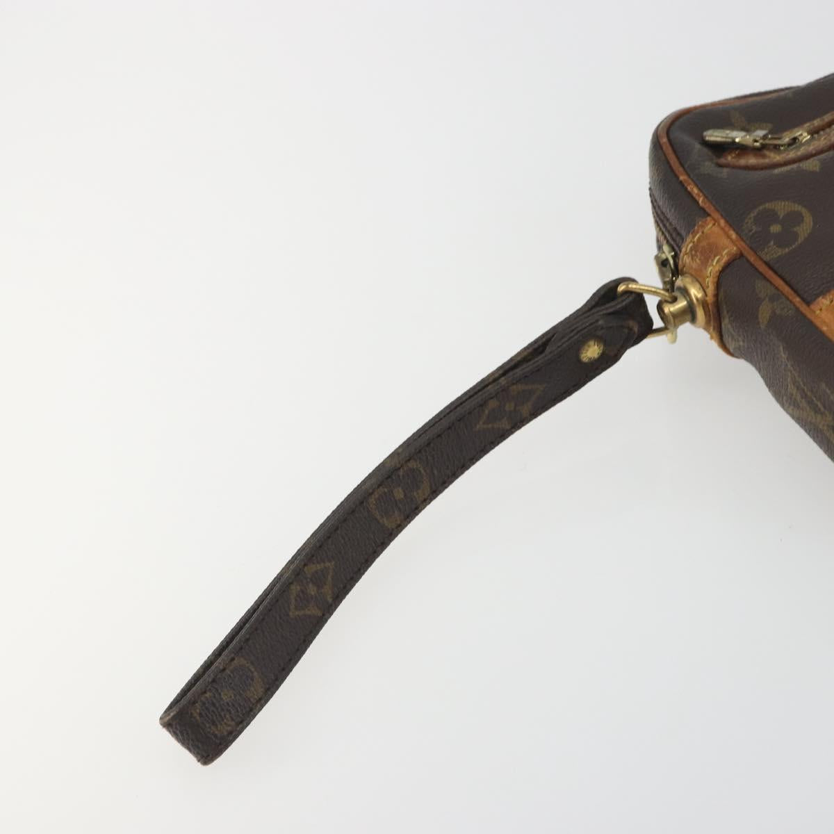LOUIS VUITTON Monogram Marly Dragonne GM Clutch Bag M51825 LV Auth BA14958