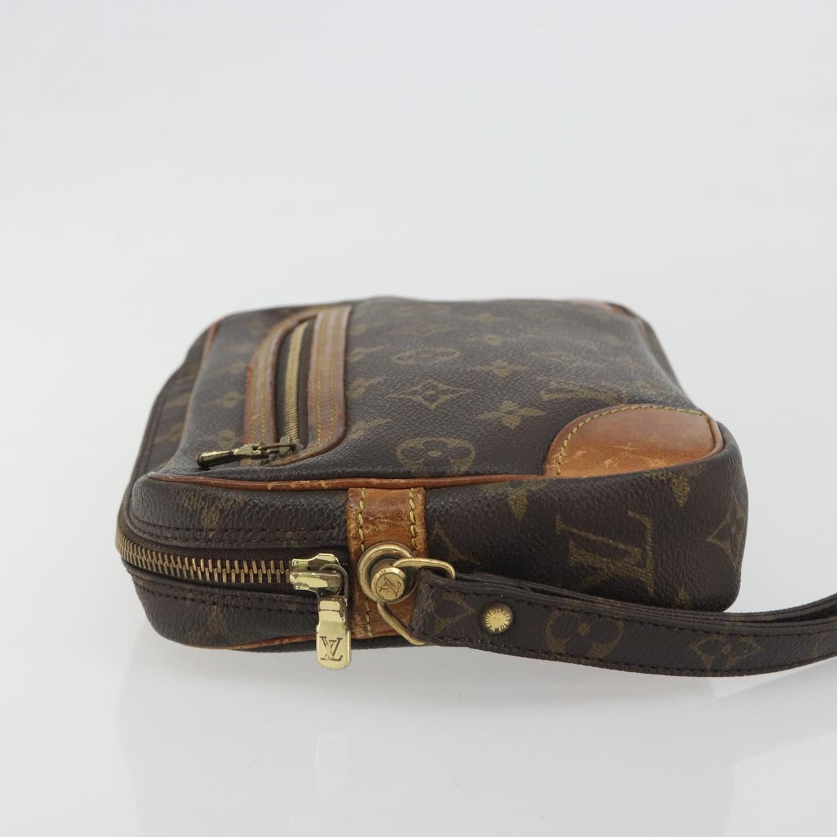 LOUIS VUITTON Monogram Marly Dragonne GM Clutch Bag M51825 LV Auth BA14958