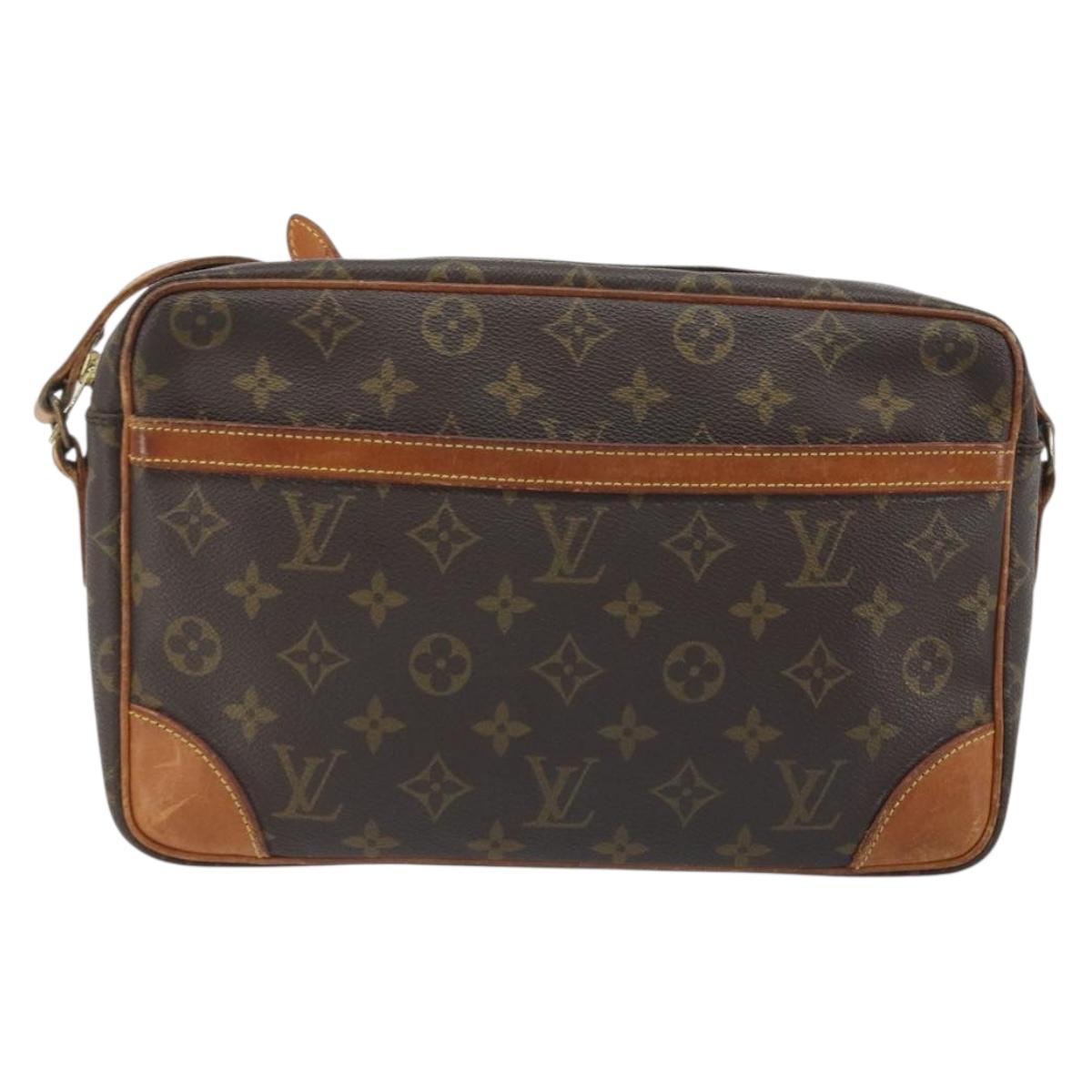 LOUIS VUITTON Monogram Trocadero 27 Shoulder Bag M51274 LV Auth BA14960