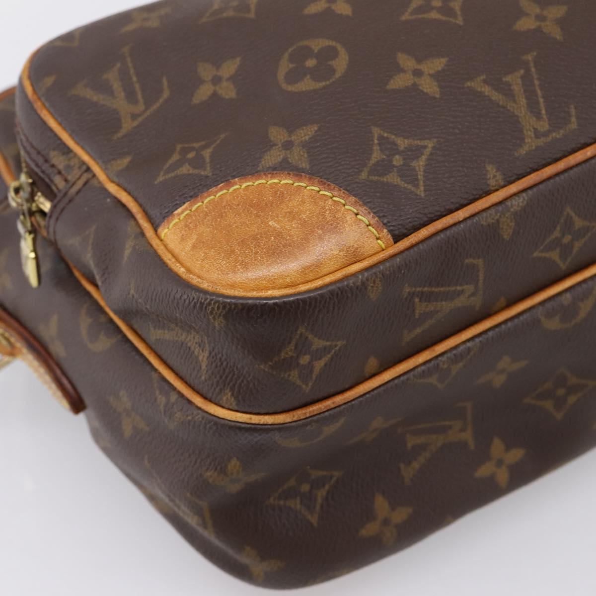 LOUIS VUITTON Monogram Nile Shoulder Bag M45244 LV Auth BA14961