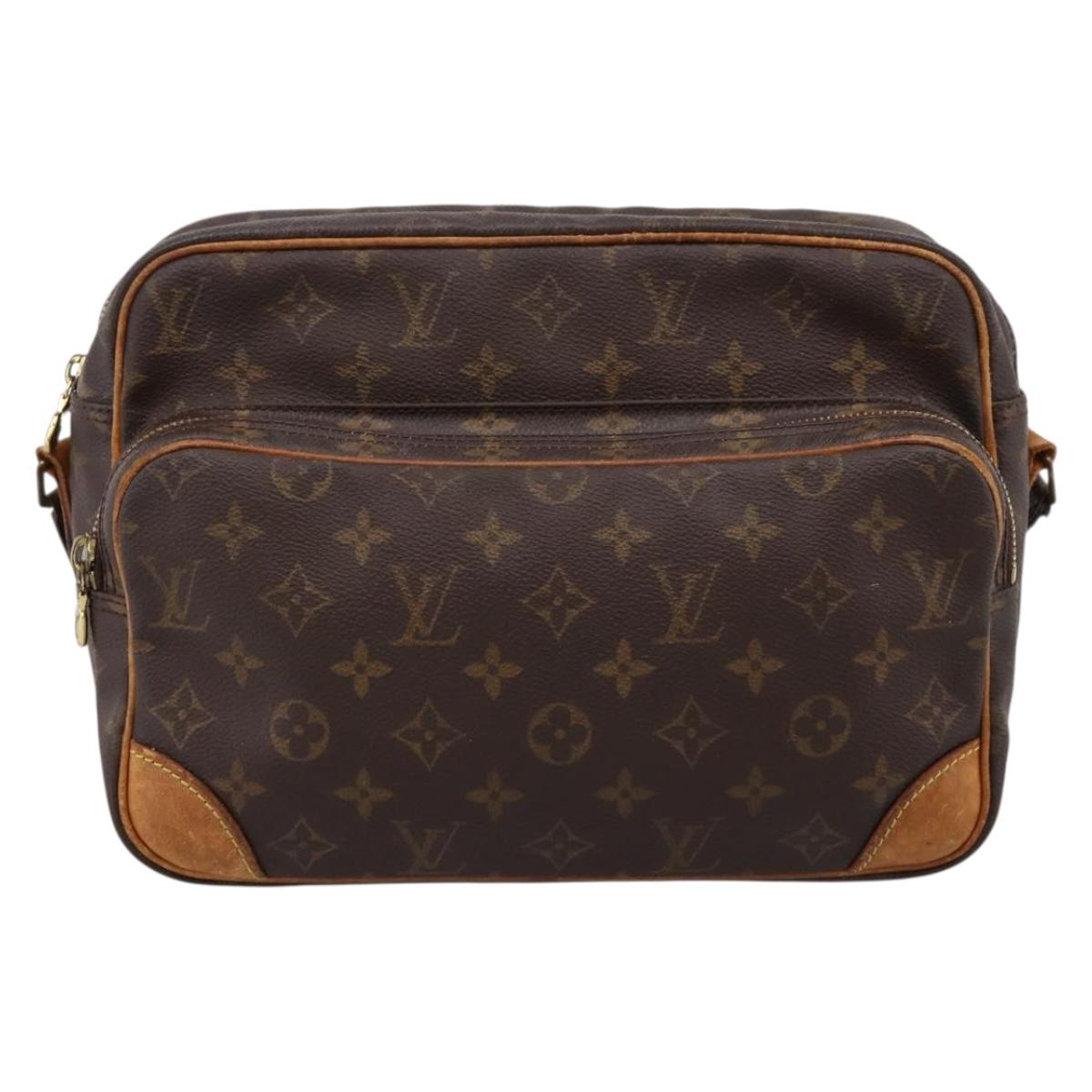 LOUIS VUITTON Monogram Nile Shoulder Bag M45244 LV Auth BA14961