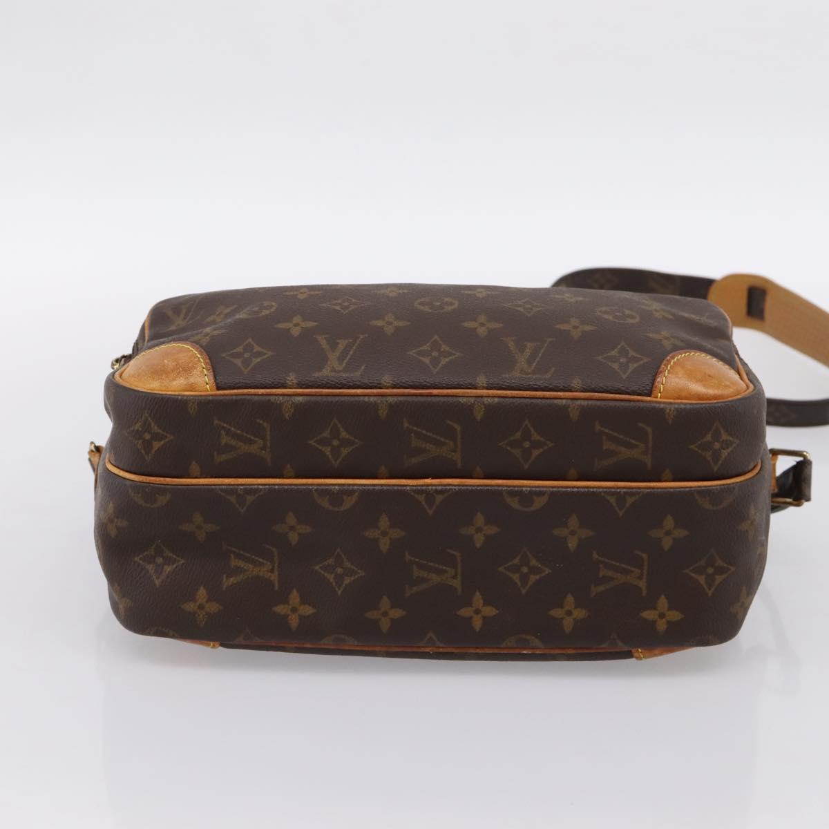LOUIS VUITTON Monogram Nile Shoulder Bag M45244 LV Auth BA14961