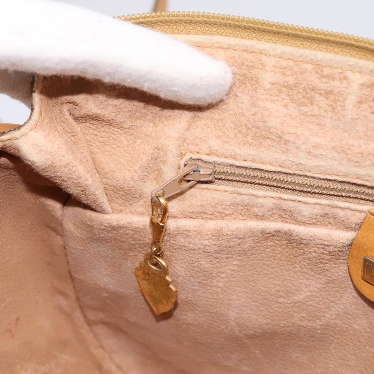 GUCCI Micro GG Web Sherry Line Shoulder Bag PVC Beige 001 104 0918 Auth BA14963