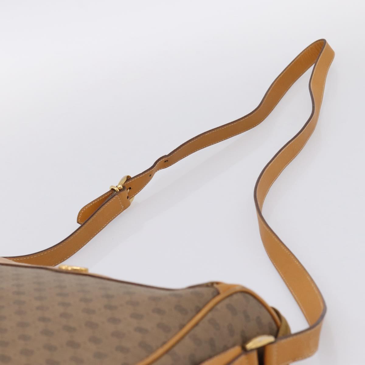 GUCCI Micro GG Web Sherry Line Shoulder Bag PVC Beige 001 104 0918 Auth BA14963