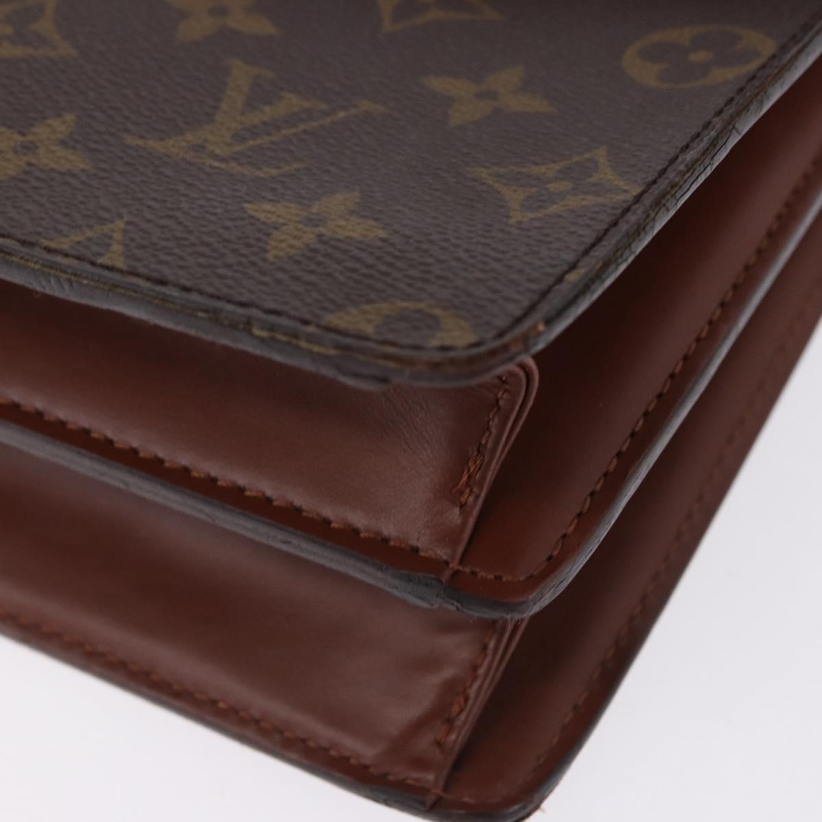 LOUIS VUITTON Monogram Concorde Hand Bag M51190 LV Auth BA14966