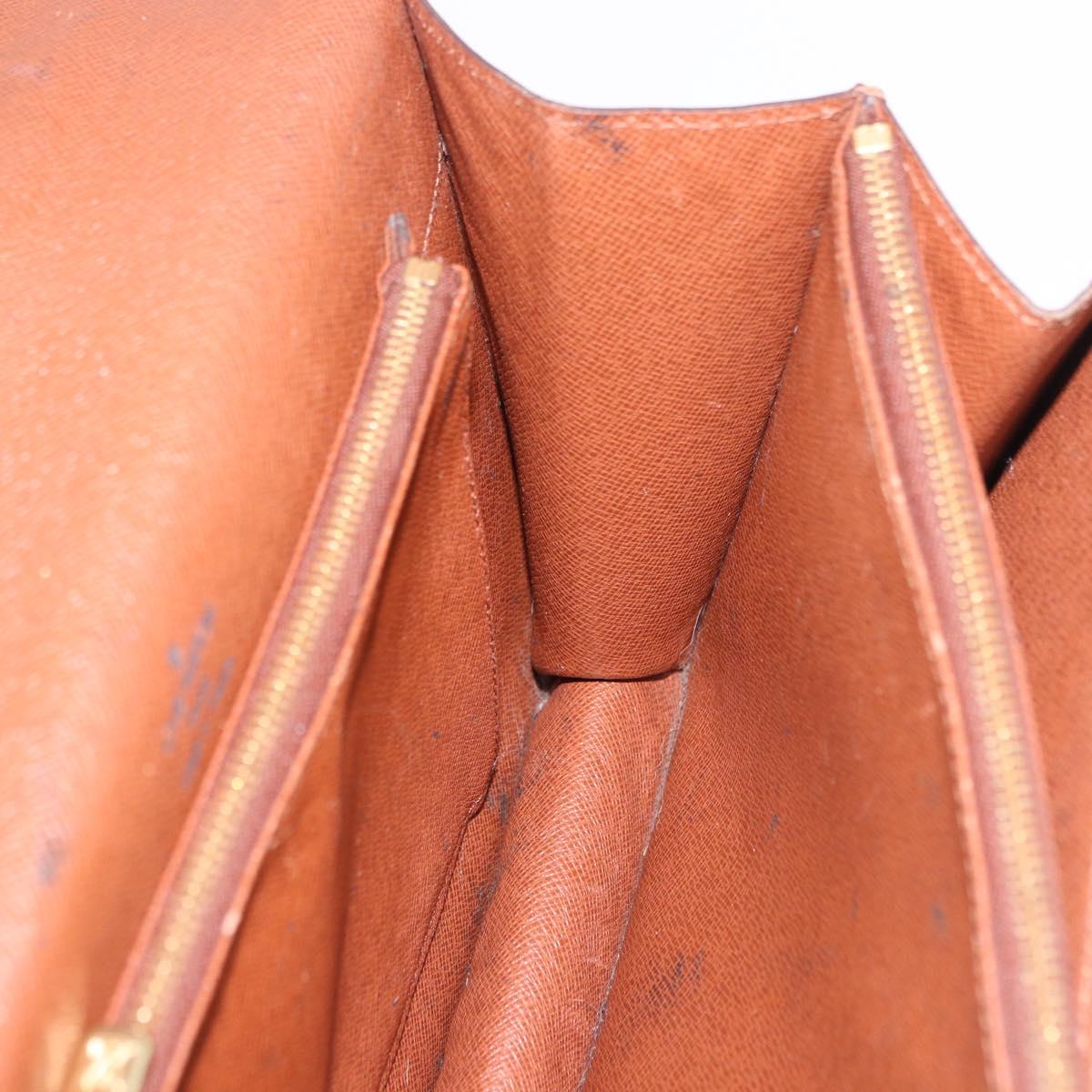 LOUIS VUITTON Monogram Concorde Hand Bag M51190 LV Auth BA14966