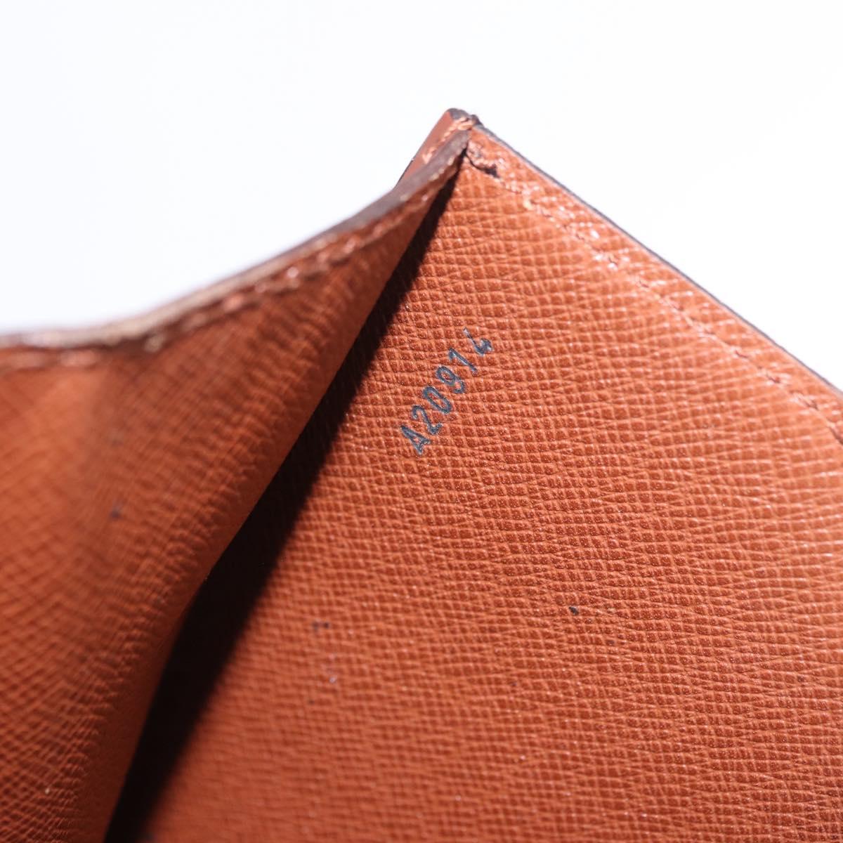 LOUIS VUITTON Monogram Concorde Hand Bag M51190 LV Auth BA14966