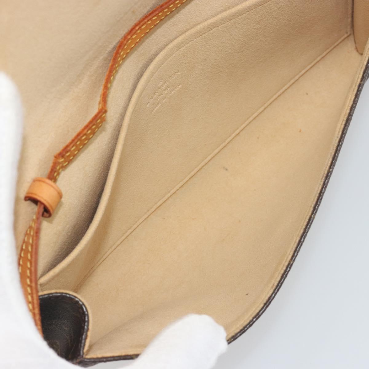 LOUIS VUITTON Monogram Pochette Twin GM Shoulder Bag M51852 LV Auth BA14978