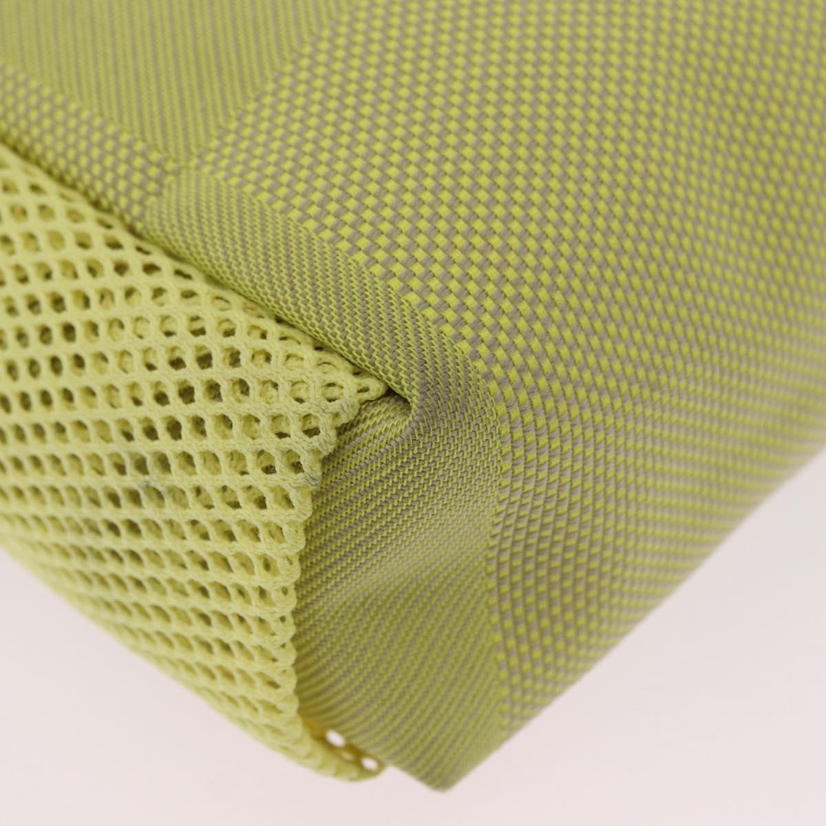 LOUIS VUITTON Damier Geant LV Cup Weatherly Bag Yellow M80636 LV Auth BA14980
