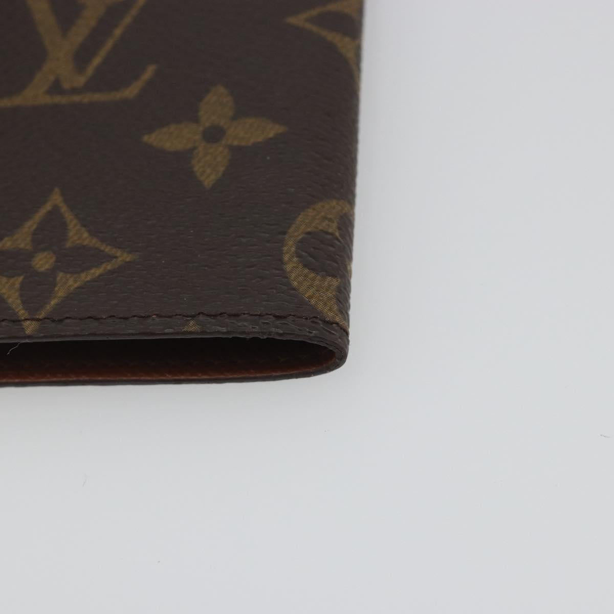LOUIS VUITTON Monogram Porto Cartes Crdit Pression Card Case M60937 Auth BA15033