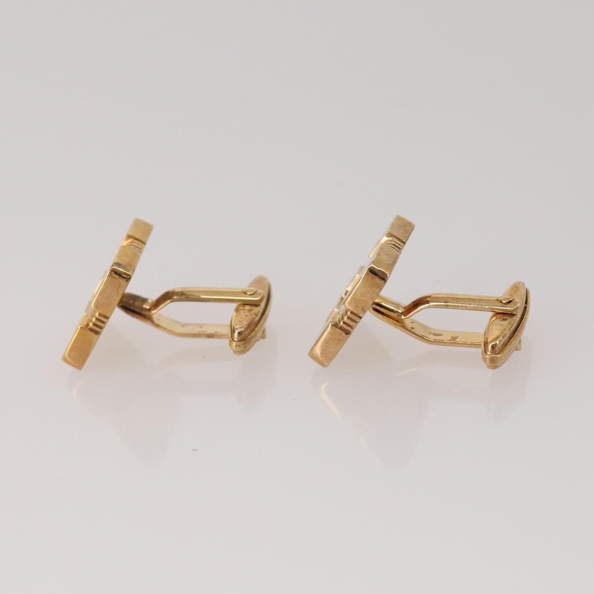 Christian Dior Cuffs Earring Metal 3 Set Gold Tone Auth BA15051