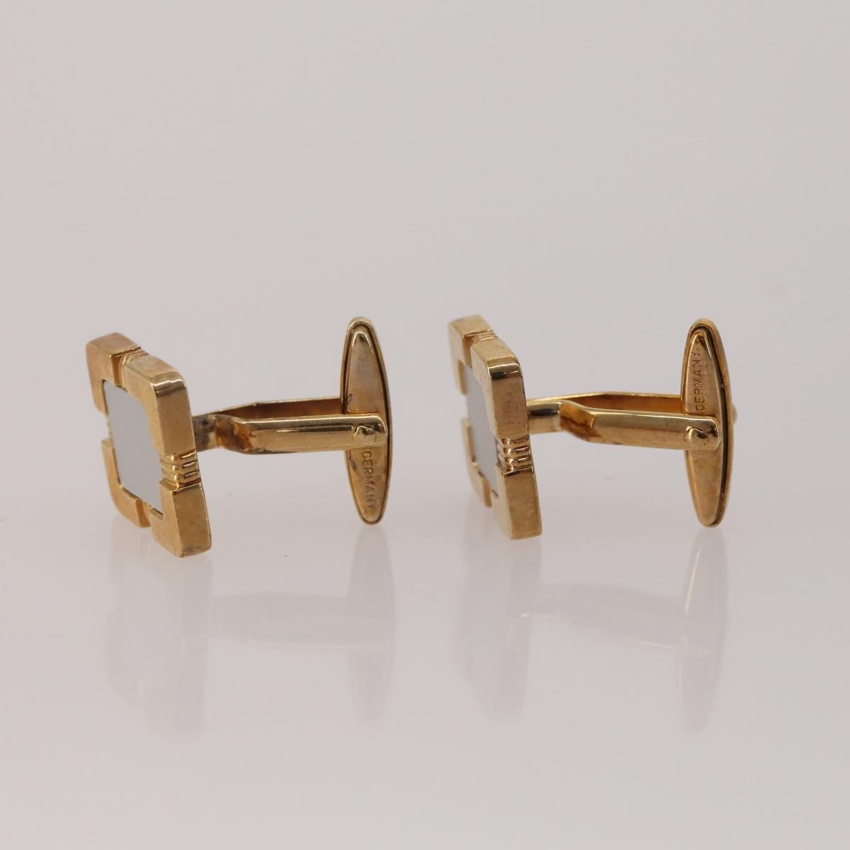 Christian Dior Cuffs Earring Metal 3 Set Gold Tone Auth BA15051
