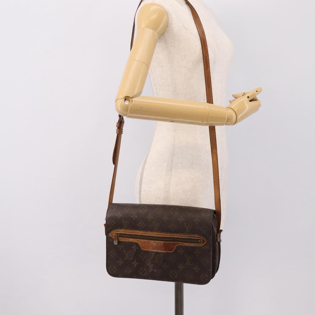 LOUIS VUITTON Monogram Saint Germain 28 Shoulder Bag M51207 LV Auth BA15052