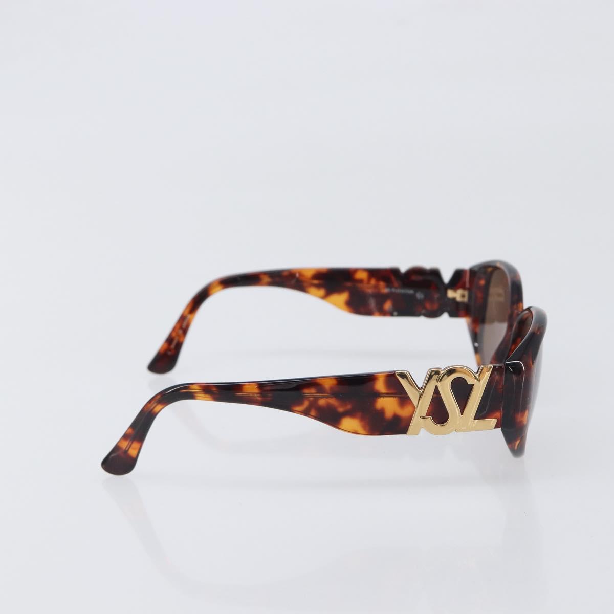 Chloe D&G YSL Sunglasses Plastic 3 Set Brown Black Gold Auth BA15061