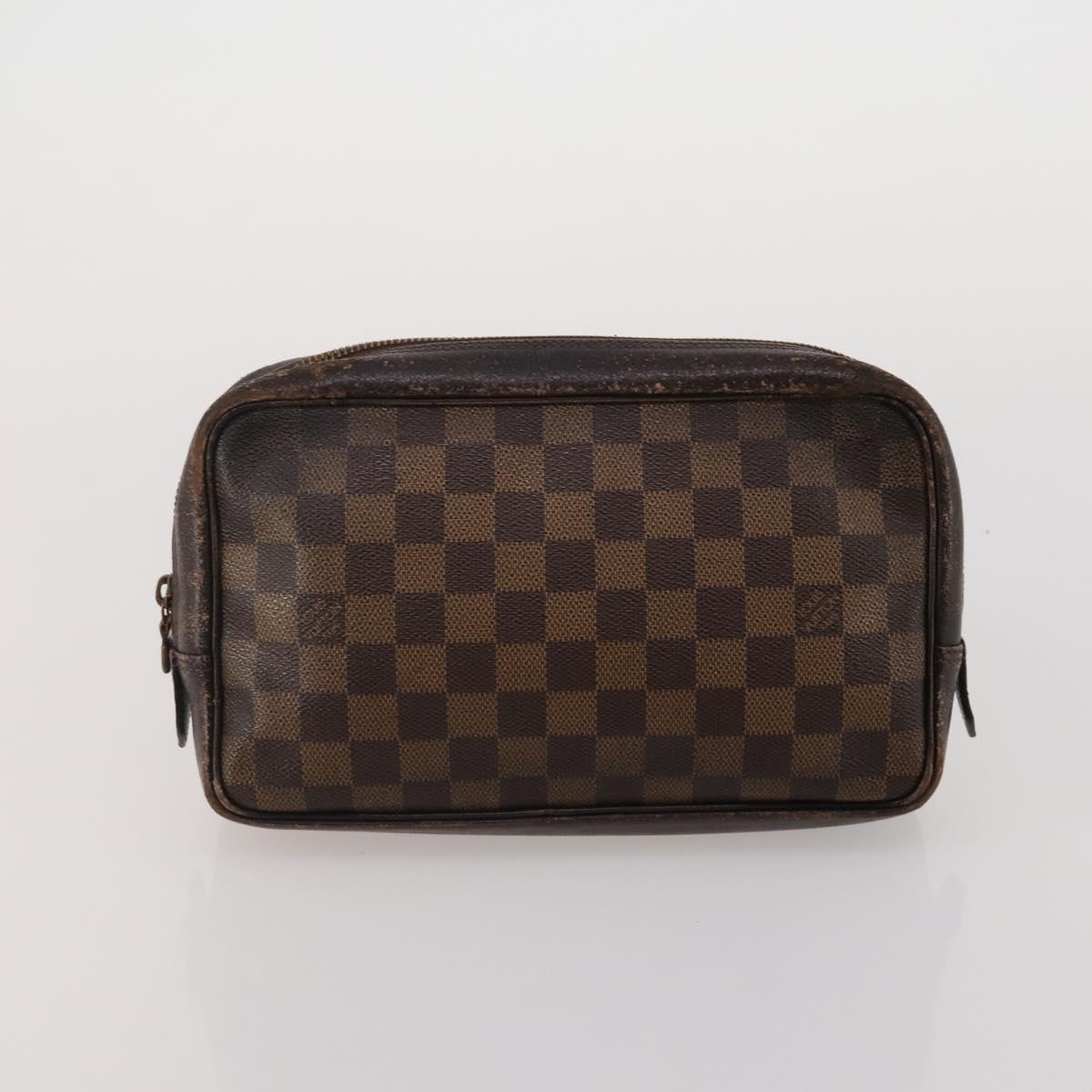 LOUIS VUITTON Monogram Clutch Bag 3 Set LV Auth BA15064