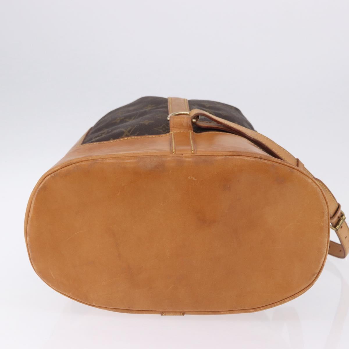 LOUIS VUITTON Monogram Randonnee GM Shoulder Bag M42244 LV Auth BA15082