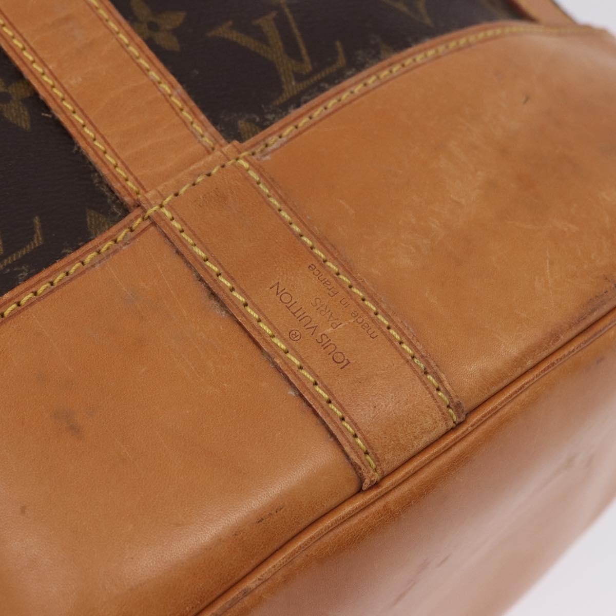 LOUIS VUITTON Monogram Randonnee GM Shoulder Bag M42244 LV Auth BA15082