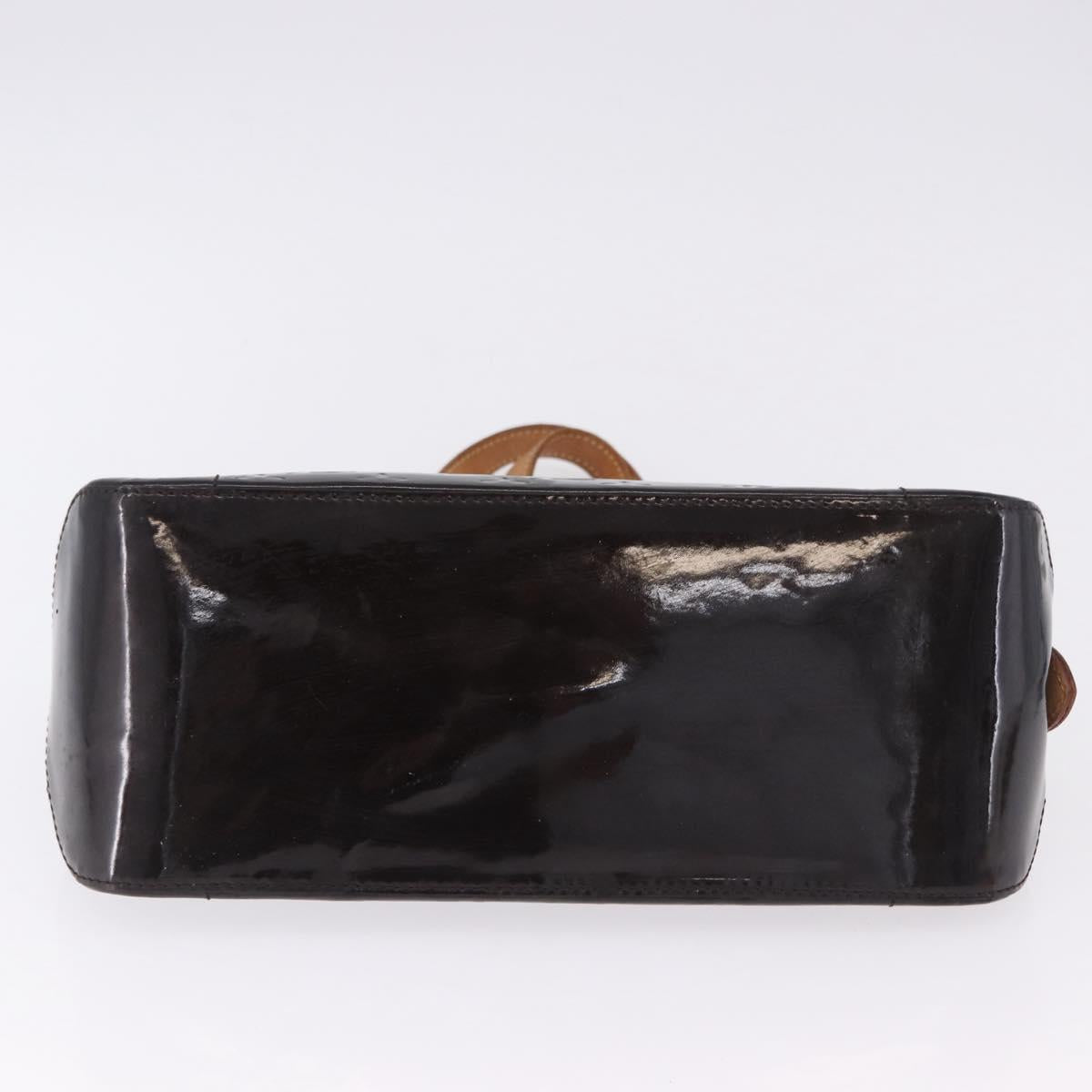 LOUIS VUITTON Monogram Vernis Rosewood Avenue Bag Amarante M93510 Auth BA15096