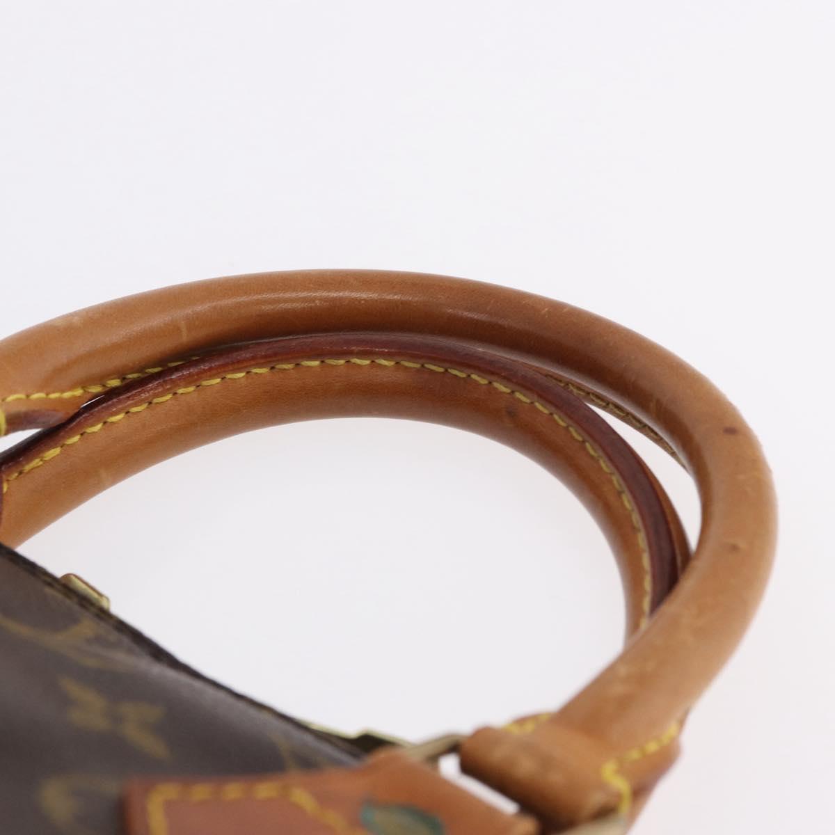 LOUIS VUITTON Monogram Alma Hand Bag M51130 LV Auth BA15112