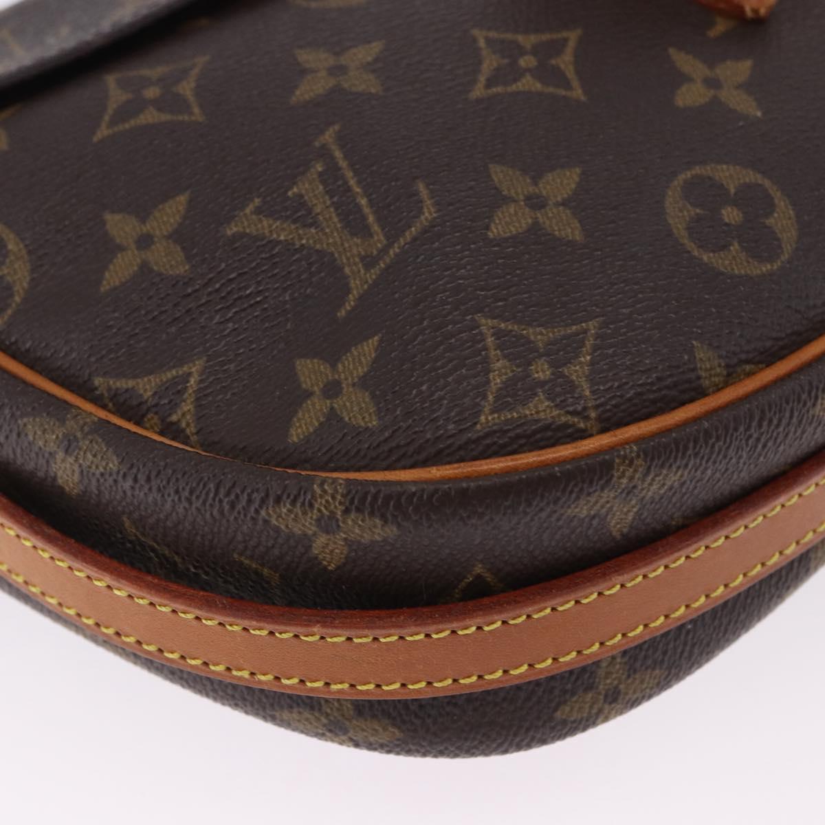 LOUIS VUITTON Monogram Jeune Fille MM Shoulder Bag M51226 LV Auth BA15123