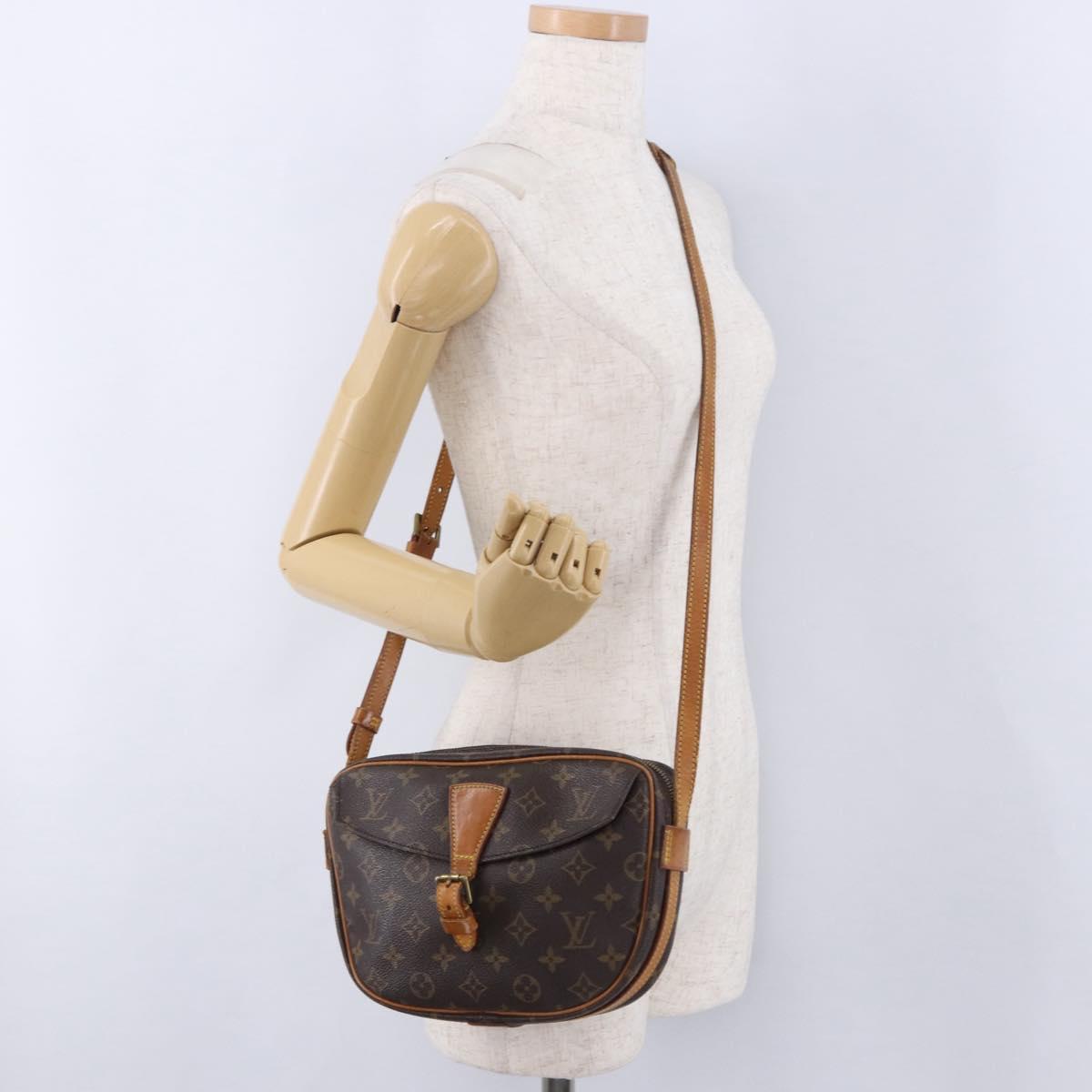 LOUIS VUITTON Monogram Jeune Fille MM Shoulder Bag M51226 LV Auth BA15123