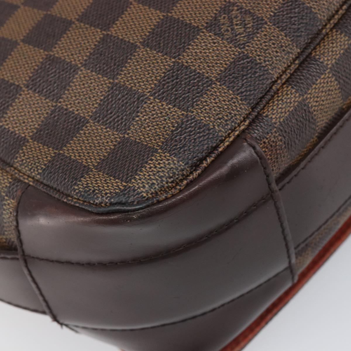 LOUIS VUITTON Damier Ebene Bastille Shoulder Bag N45258 LV Auth BA15131