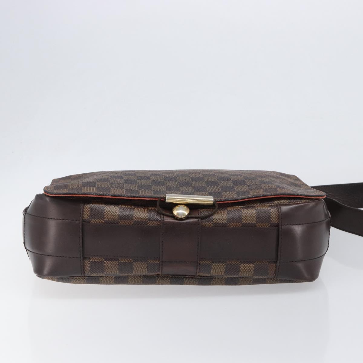 LOUIS VUITTON Damier Ebene Bastille Shoulder Bag N45258 LV Auth BA15131