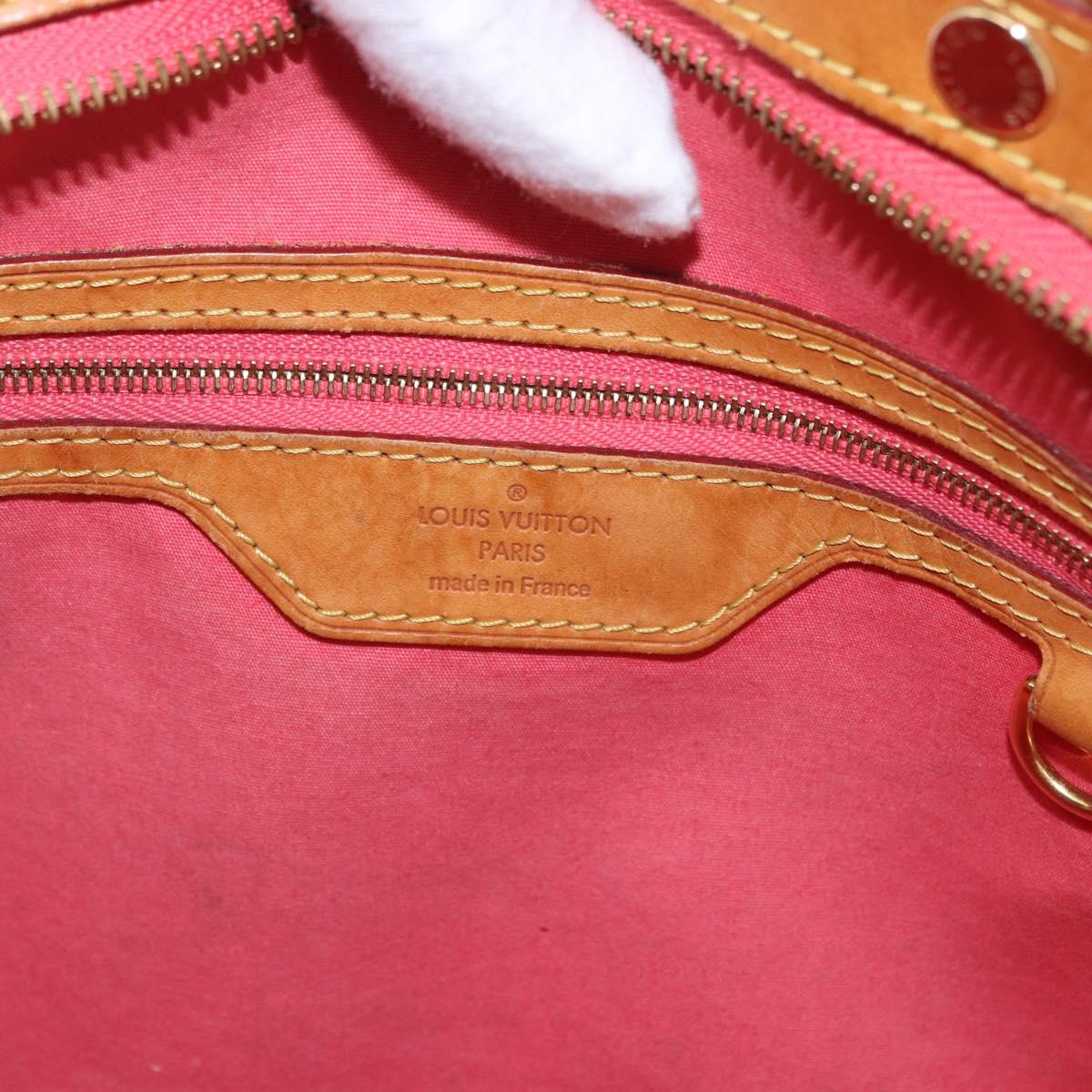 LOUIS VUITTON Monogram Vernis Blair MM Hand Bag Rose rich M90262 LV Auth BA15136